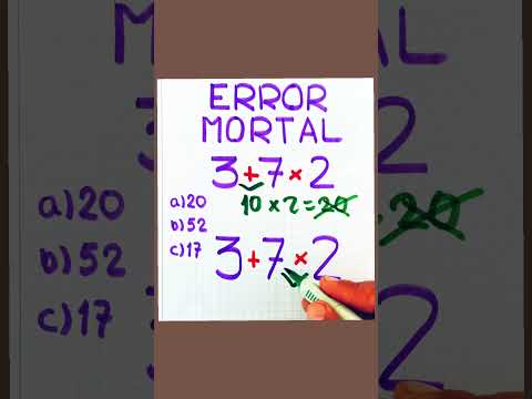 Error Mortal #matematicas #algebraicamente #matemática #exponenciales #maths #mathematica