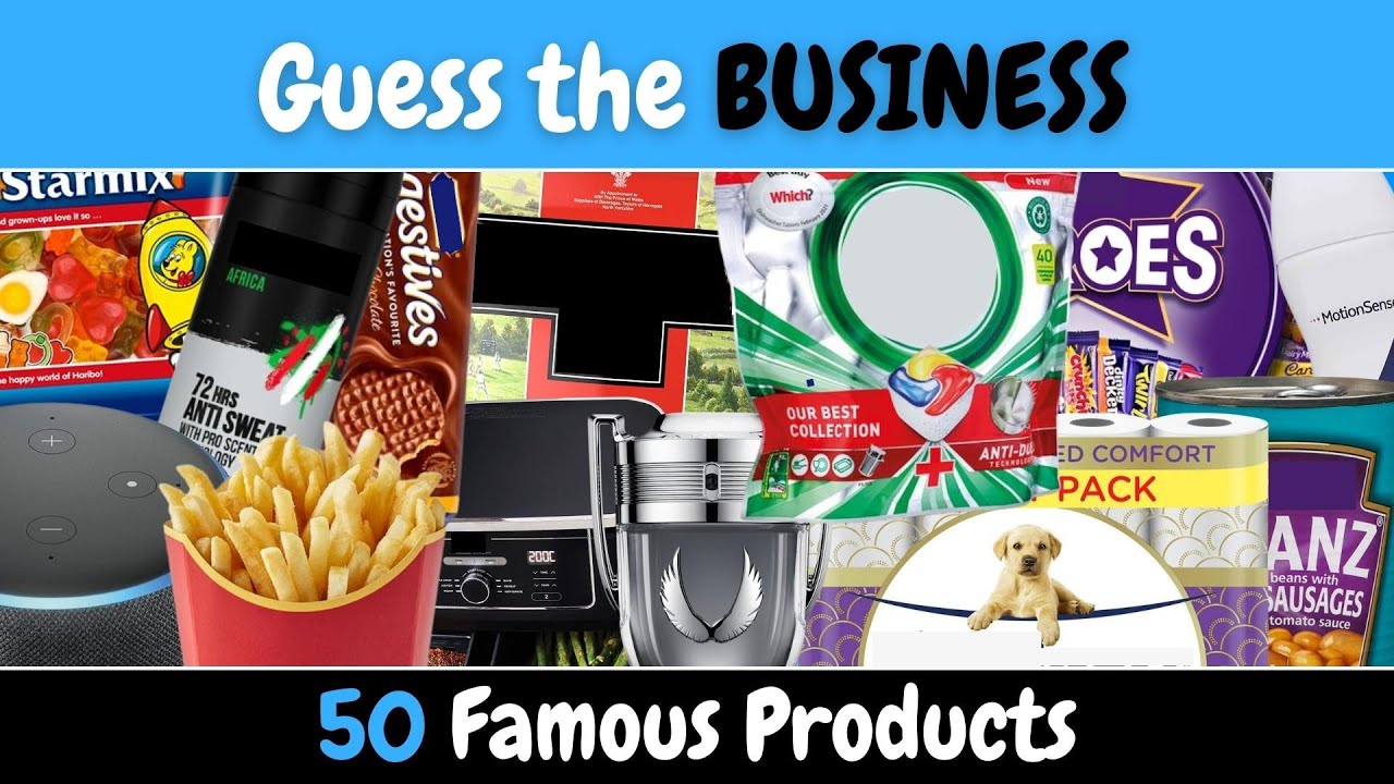 Guess the Business in 5 Seconds | Can you Guess the Business from the Product? | Business Quiz