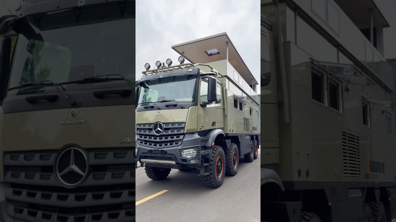 Nomadism Navigator BX: 8x8 RV Truck 🚚