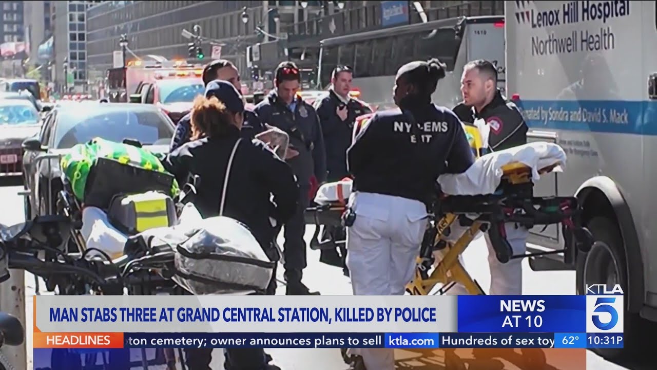 NYC Subway Attack: Man Stabs 3, Police Shoot Suspect 🗡️