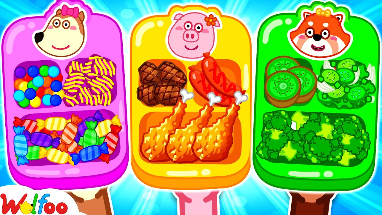 Lucy’s Lunchbox: Healthy Food vs Junk Food 🥪