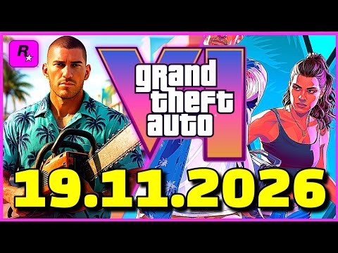 GTA 6 OFFIZIELL VERSCHOBEN! - Wie geht es weiter... Trailer 3 & Vorbestellung? 19 November 2026...