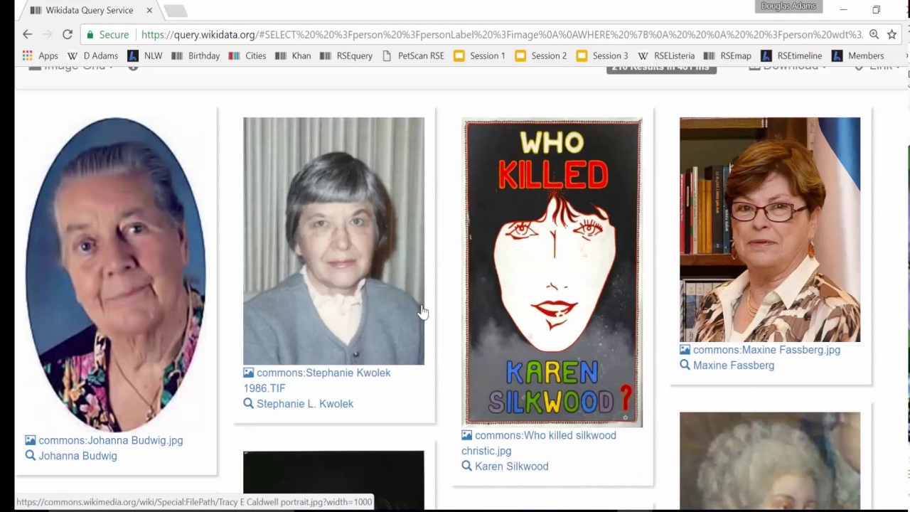 Wikidata SPARQL Query Tutorial by Navino Evans