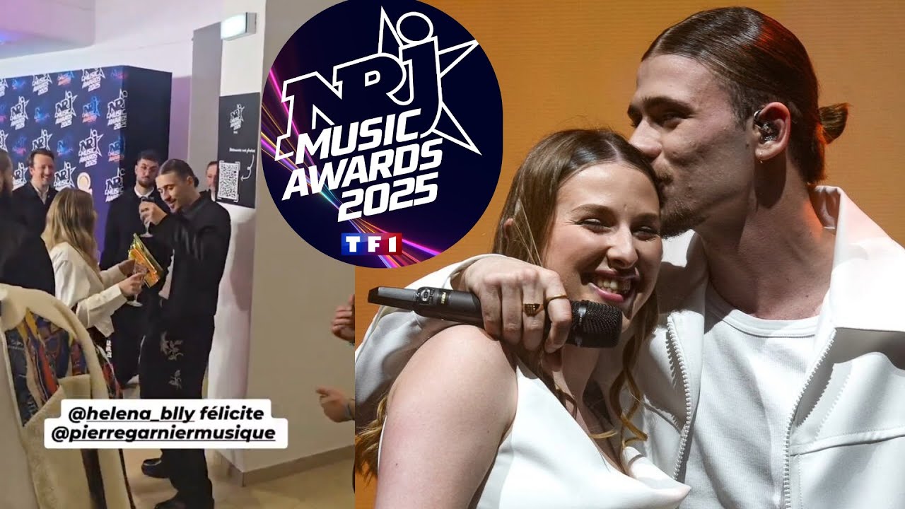NRJ Music Awards : le geste inattendu d’Héléna pour Pierre Garnier ❤️