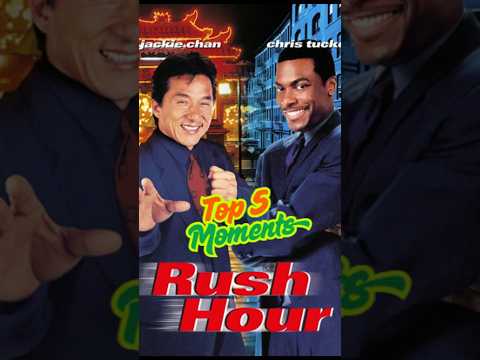 🕒 Top 5 Funniest Rush Hour Moments 😂 | Jackie Chan & Chris Tucker's Best Scenes!