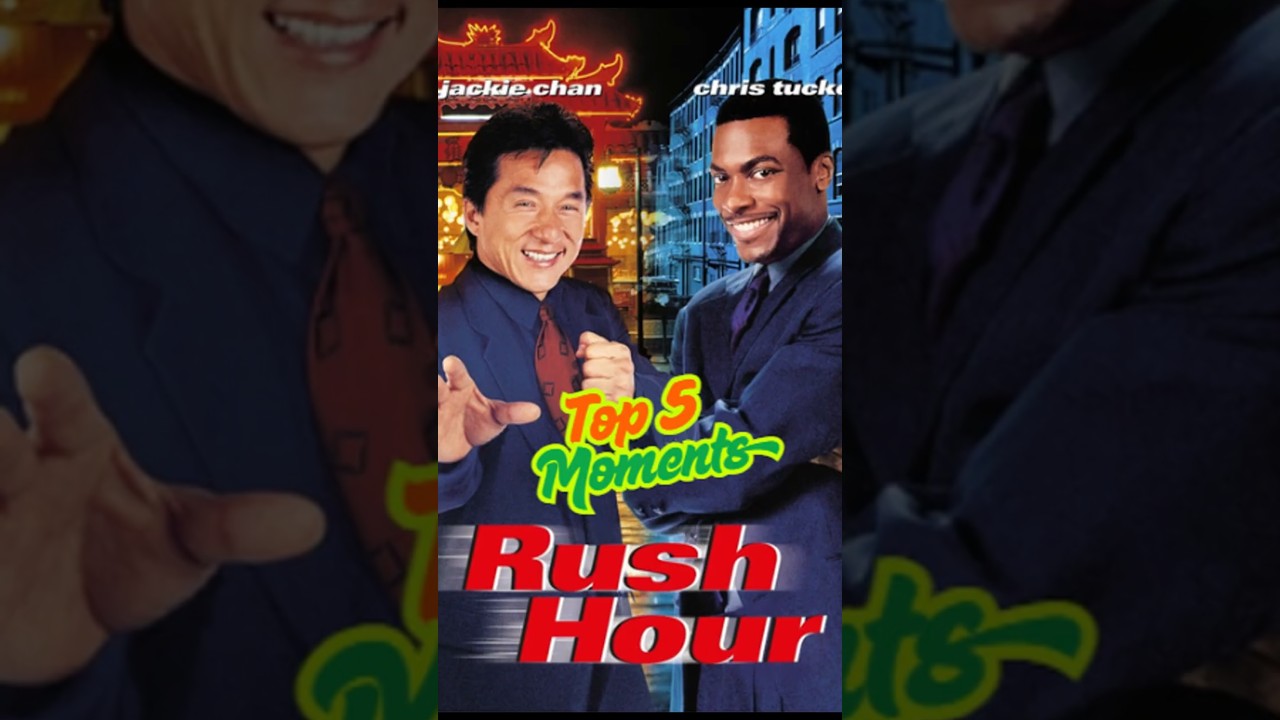 😂 Top 5 Hilarious Rush Hour Moments with Jackie Chan & Chris Tucker!
