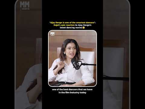 Kajol Reacts to Ajay Devgn’s Viral Step | Miss Malini | Y So Serious  #kajol #podcast #shorts