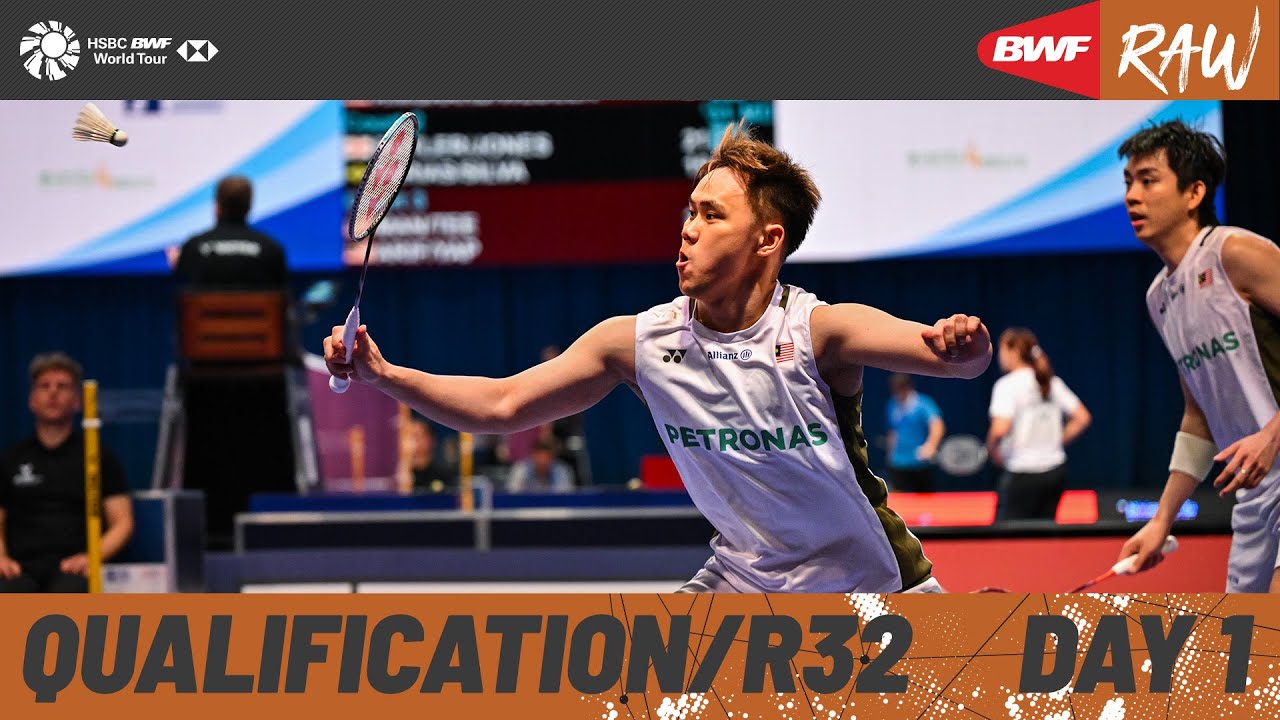 HYLO Open 2025 Day 1: Exciting Qualification & Round of 32 Matches on Court 3 🎉