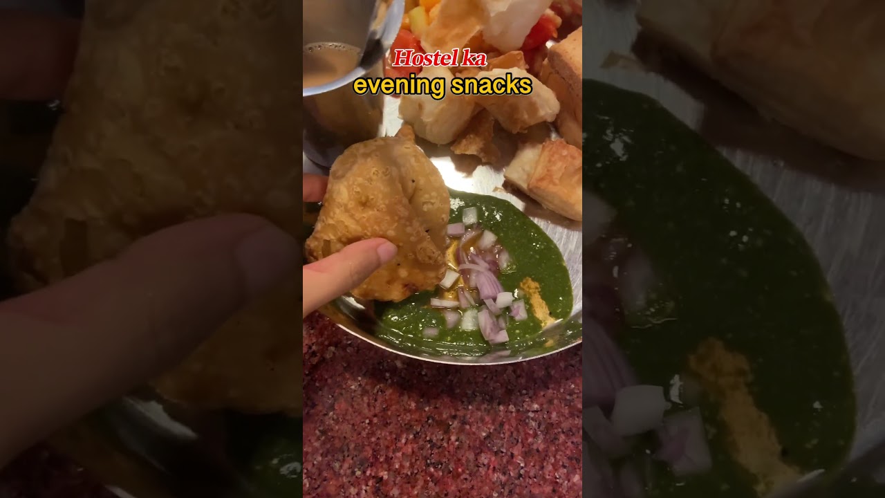 Evening Snacks at IISc Bangalore π½οΈ