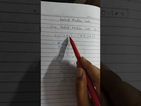 abstract machine code