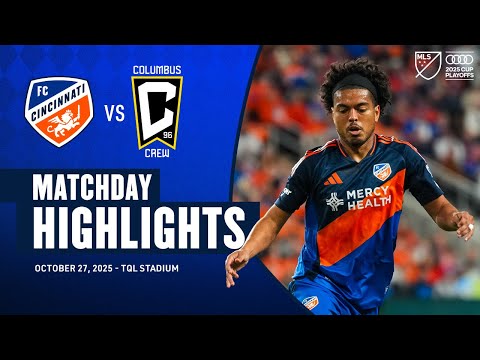 HIGHLIGHTS: FC Cincinnati vs Columbus Crew | October 27, 2025