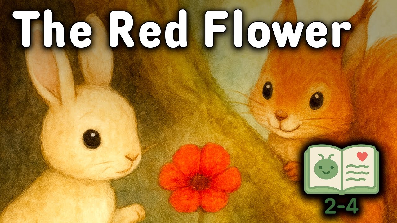 The Red Flower: Remembrance Day Story for Kids 🌺