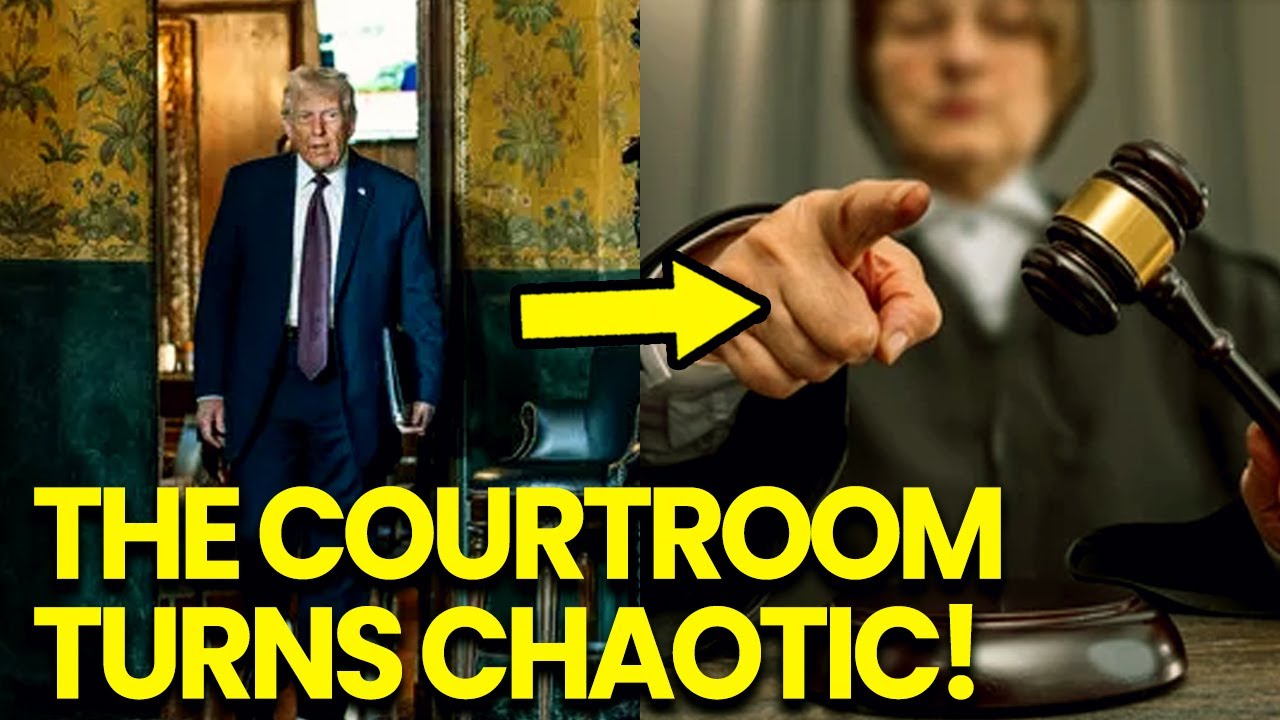 Judge Stops Hearing as Trump Storms Courtroom ⚖️
