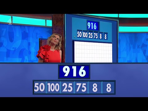 Countdown Game Show - Number Rounds (23 June 2025)