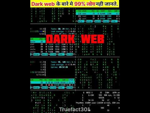 भूलकर भी ना चलाये।। Dark Web internet kya hai #shorts #darkweb #facts