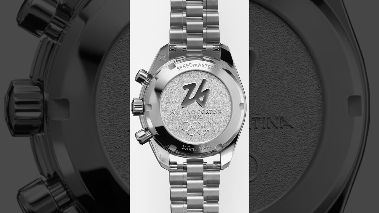 OMEGA Speedmaster 38 mm Milano Cortina 2026 | Official Olympic Winter Games Timekeeper