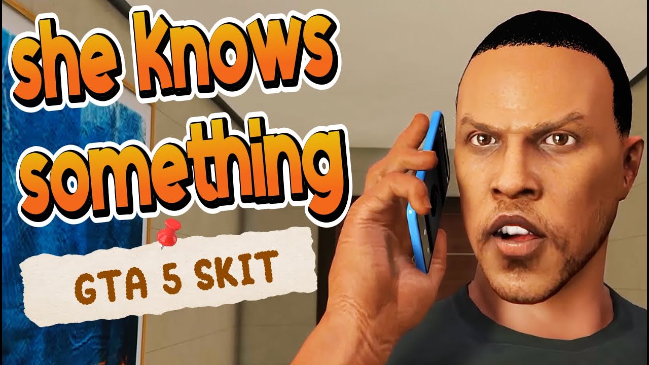 WHEN SHE KNOW YOU DID SOMETHING WRONG! ( FUNNY GTA5 SHORT SKIT BY ITSREAL85VIDS)