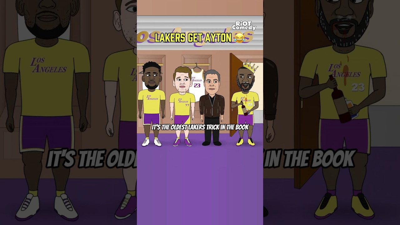 Lakers Sign Deandre Ayton 😂 #nba #nbanews #nbamemes #sportsnews #sportsmemes