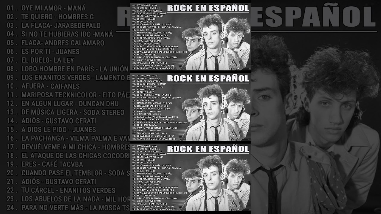 👉 MIX ROCK en ESPAÑOL de los 80 y 90 🎵🎵🎵 CLÁSICOS DE LOS 80 & 90