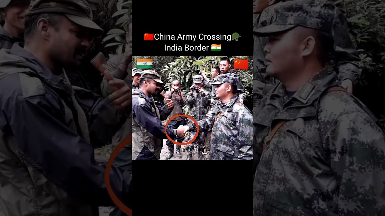 China-India Border Clash 🇮🇳🔥