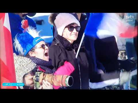 Masstart Lenzerheide 🇸🇪 Elvira Öberg 2 & Hanna Öberg 3