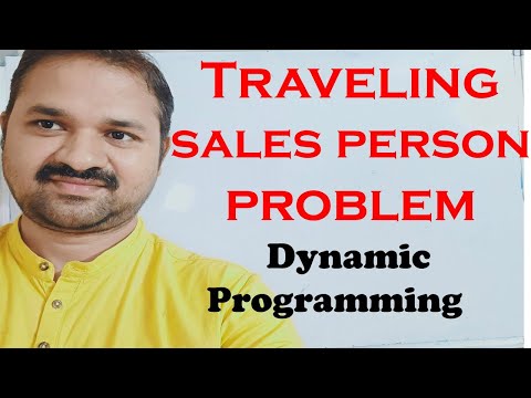 Traveling Salesman Problem using Dynamic Programming || Sales Person || DAA || Design and Analysis