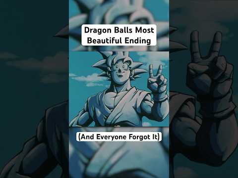 Dragon Balls Most Beautiful Ending #shorts #dragonball #goku