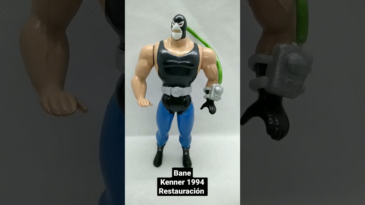 Bane 1994 Kenner #bane #batmananimatedseries #restauracion #antesydespues #beforeandafter #dccomics