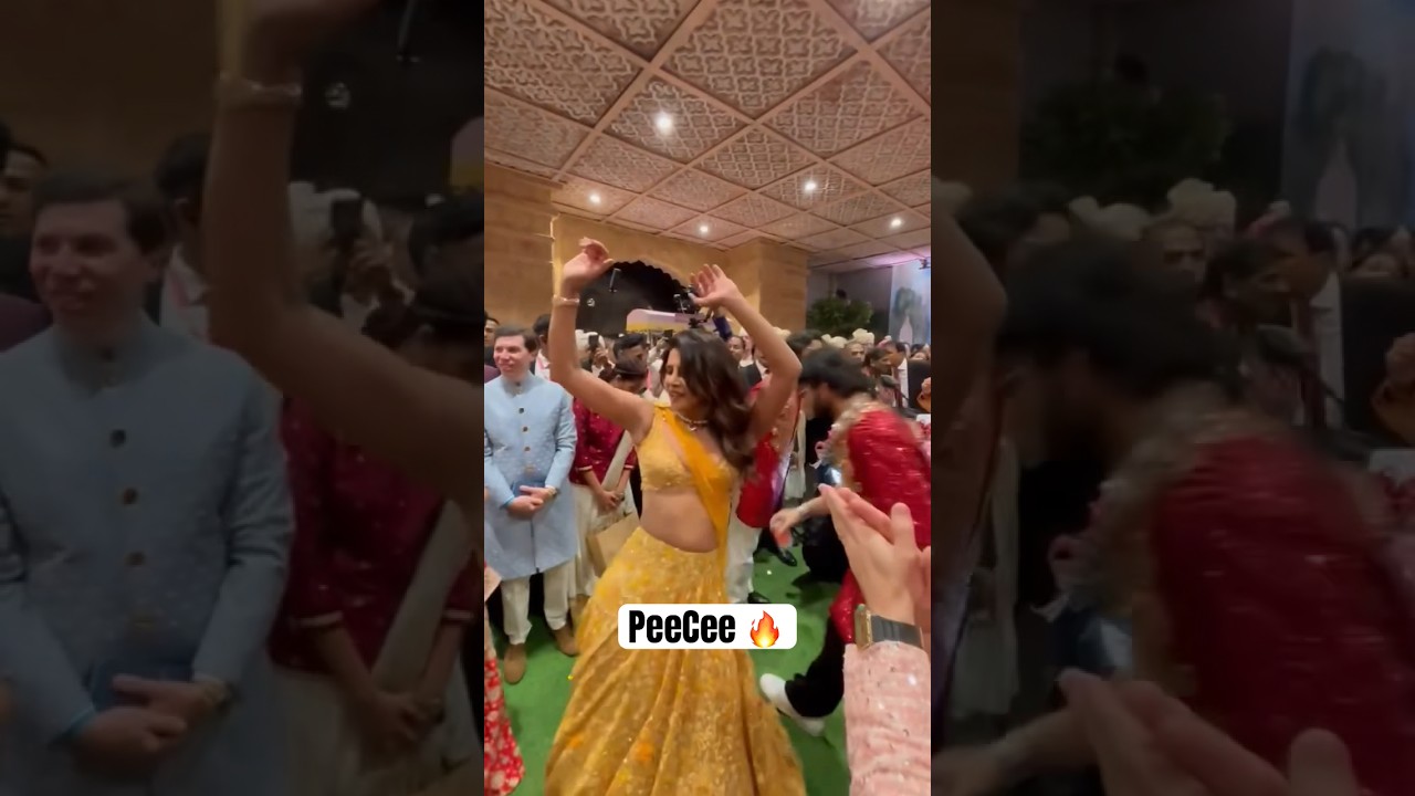 Priyanka Chopra Performs 'Chikni Chameli' Dance at Ambani Wedding
