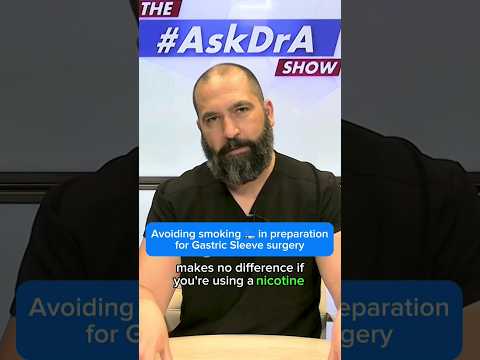 It is ok to use #nicotine patches, gum, etc to avoid #smoking before my #GastricSleeve surgery? #vsg