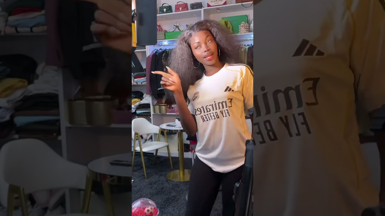 Fatou Ndiaye Pape Diouf bellissimo #fatoundiaye #shorts #realmadrid #tiktoksenegal