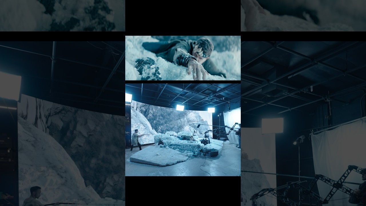 Climbing Virtual Production #behindthescenes #virtualproduction #filmmaking