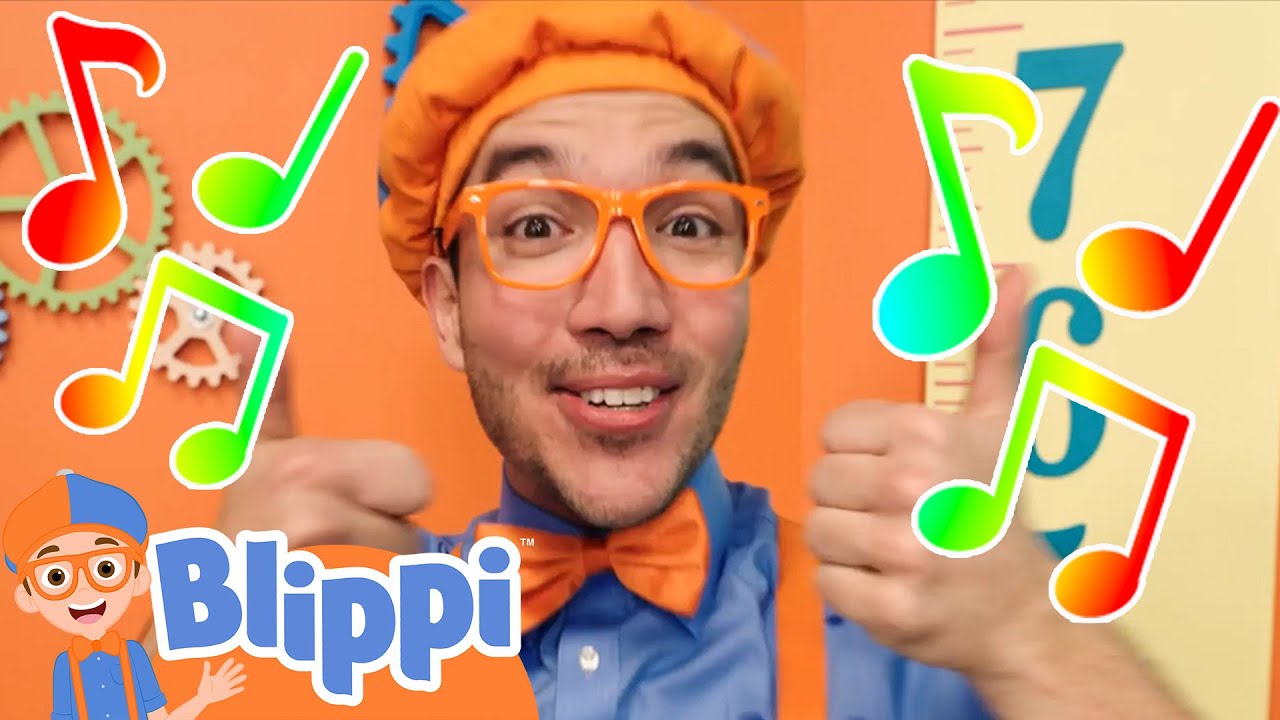 Rainbow Day with Blippi 🌈 | Fun Kids Songs