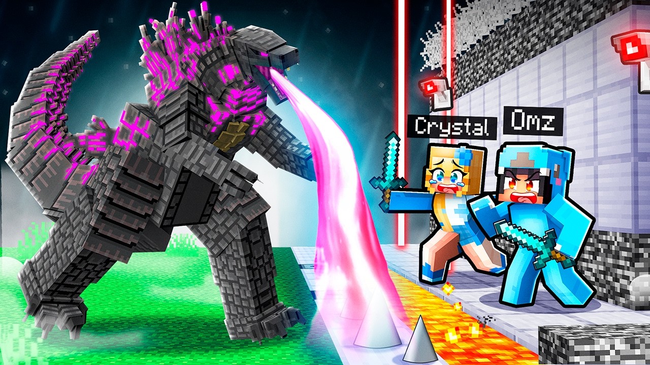 Godzilla vs The Safest House in Minecraft! 🏠