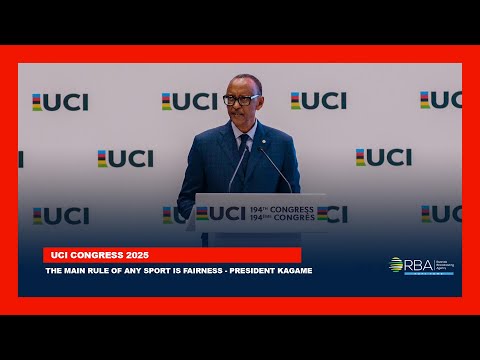 The main rule of any sport is fairness - President Kagame