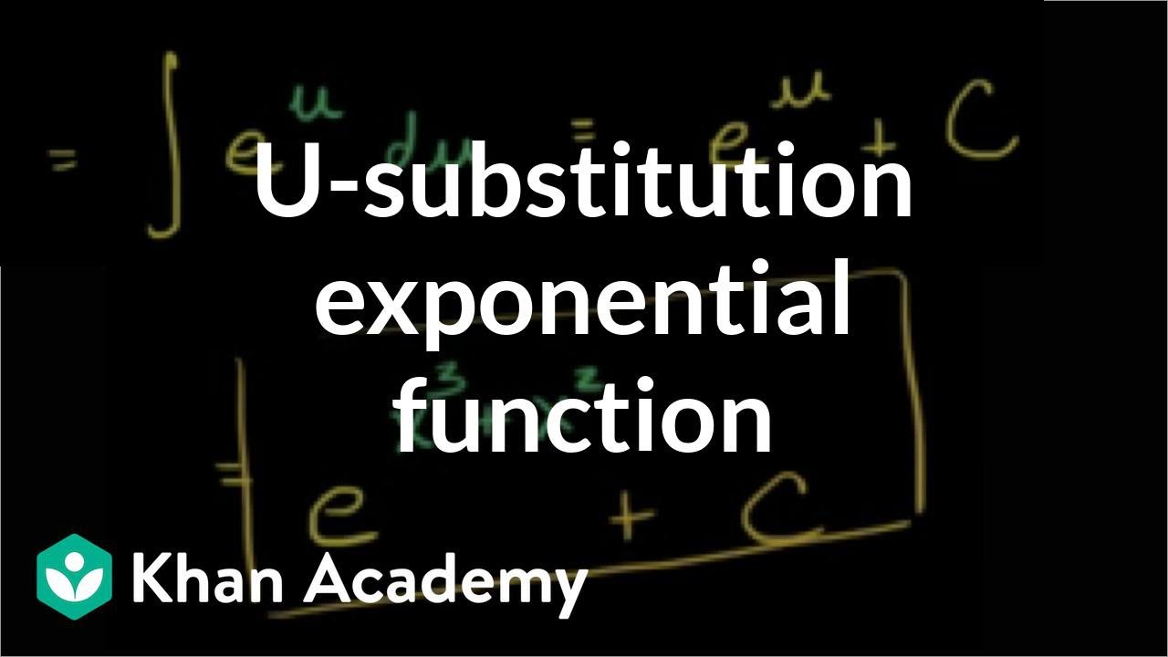 Substitution Method Introduction | AP Calculus AB | Khan Academy