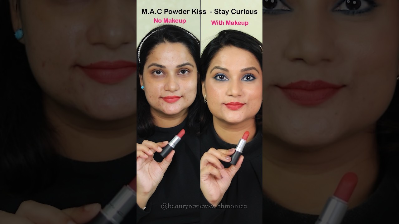 Day 5: MAC Lipstick Swatches 💄 Stay Curious & Mandarin O