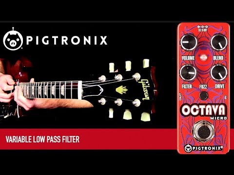 Pigtronix Octava Micro: Compact Octave Up Pedal 🎸