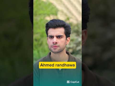 Ahmed randhawa real age & wife name #iqtedarost #shorts #youtubeshorts