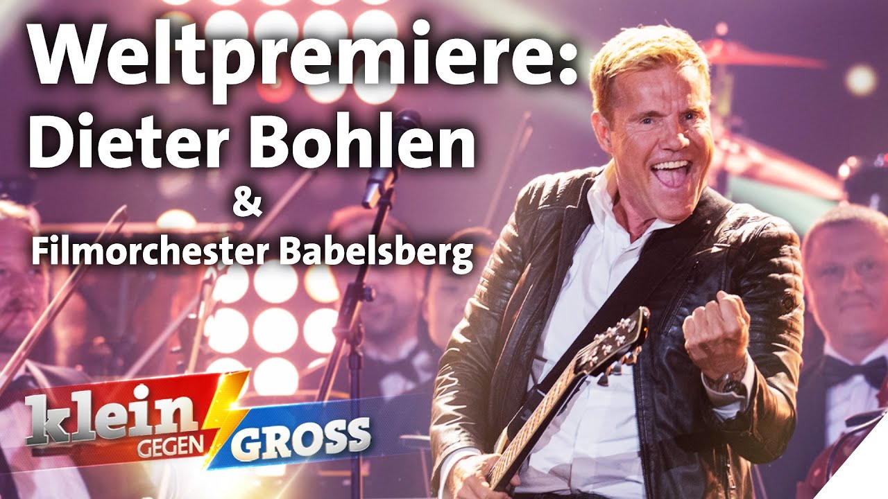 Exklusiv: Dieter Bohlen live mit Babelsberger Filmorchester – You're My Heart, You're My Soul 🎶