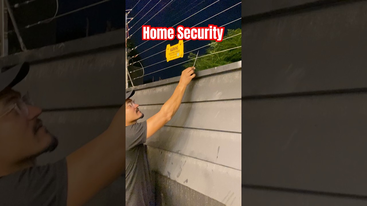 Home Security with Electric Fences ⚡