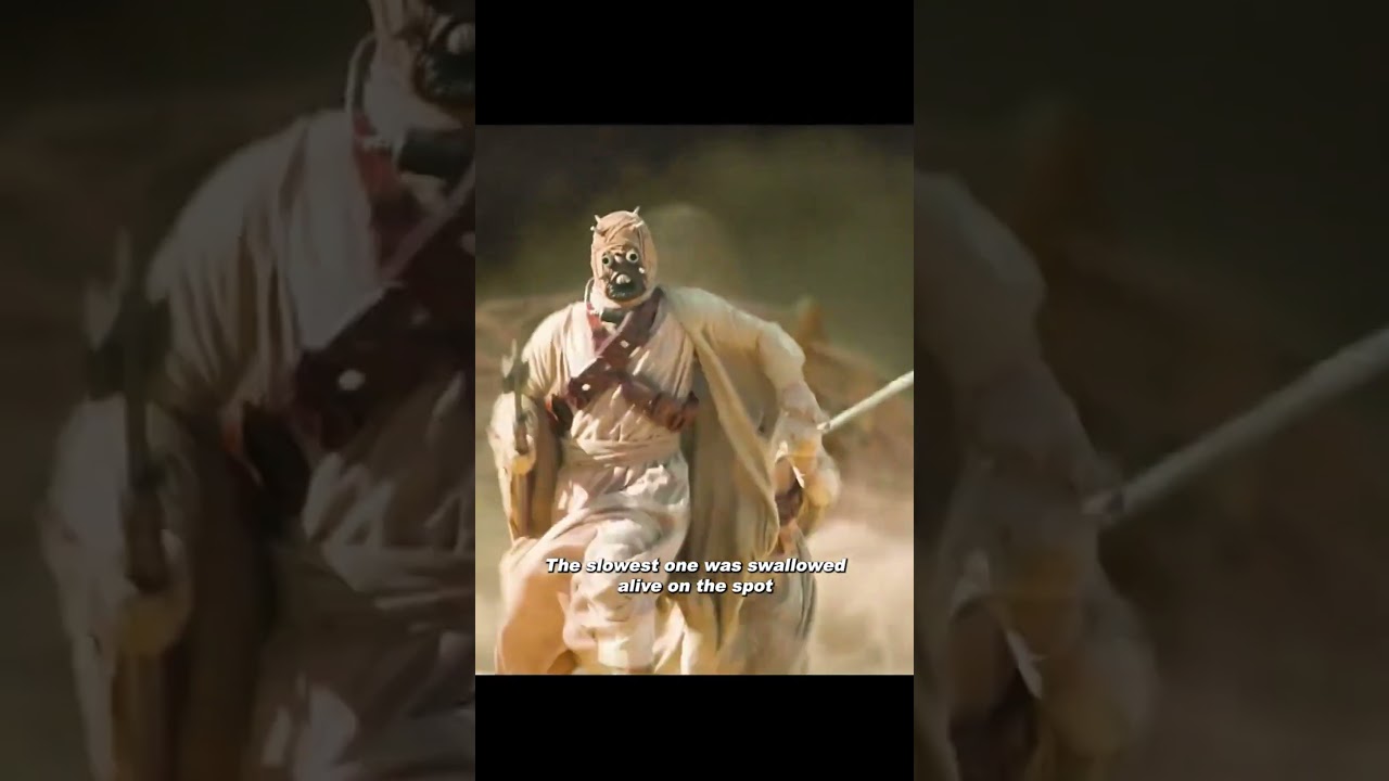 Giant Shark Surfaces in Desert Scene 🦈