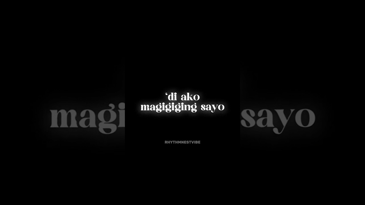 Di Ako Magiging Sayo by Nateman 🎶