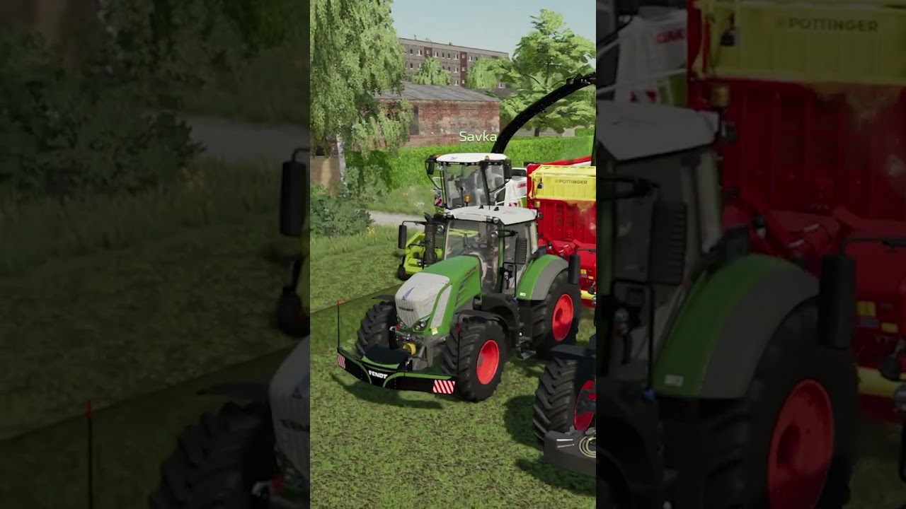 Farming Simulator 2022 - Grass silage on Bantikowo