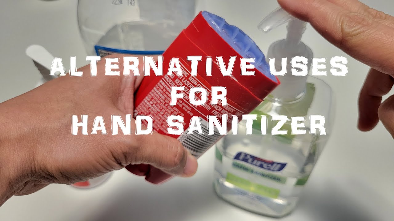 6 Surprising Ways to Use Hand Sanitizer Beyond Hand Cleaning 🧴