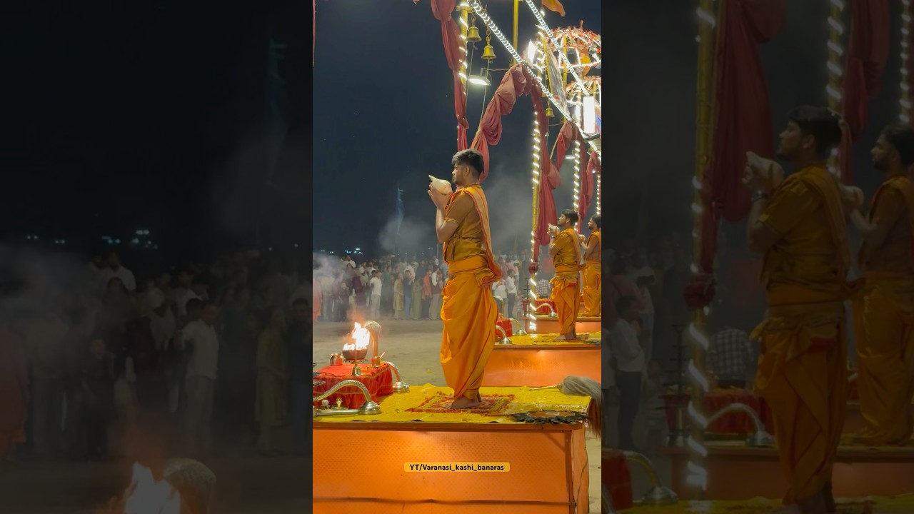 Ganga Aarti in Banaras at Kashi Vishwanath 🕉️