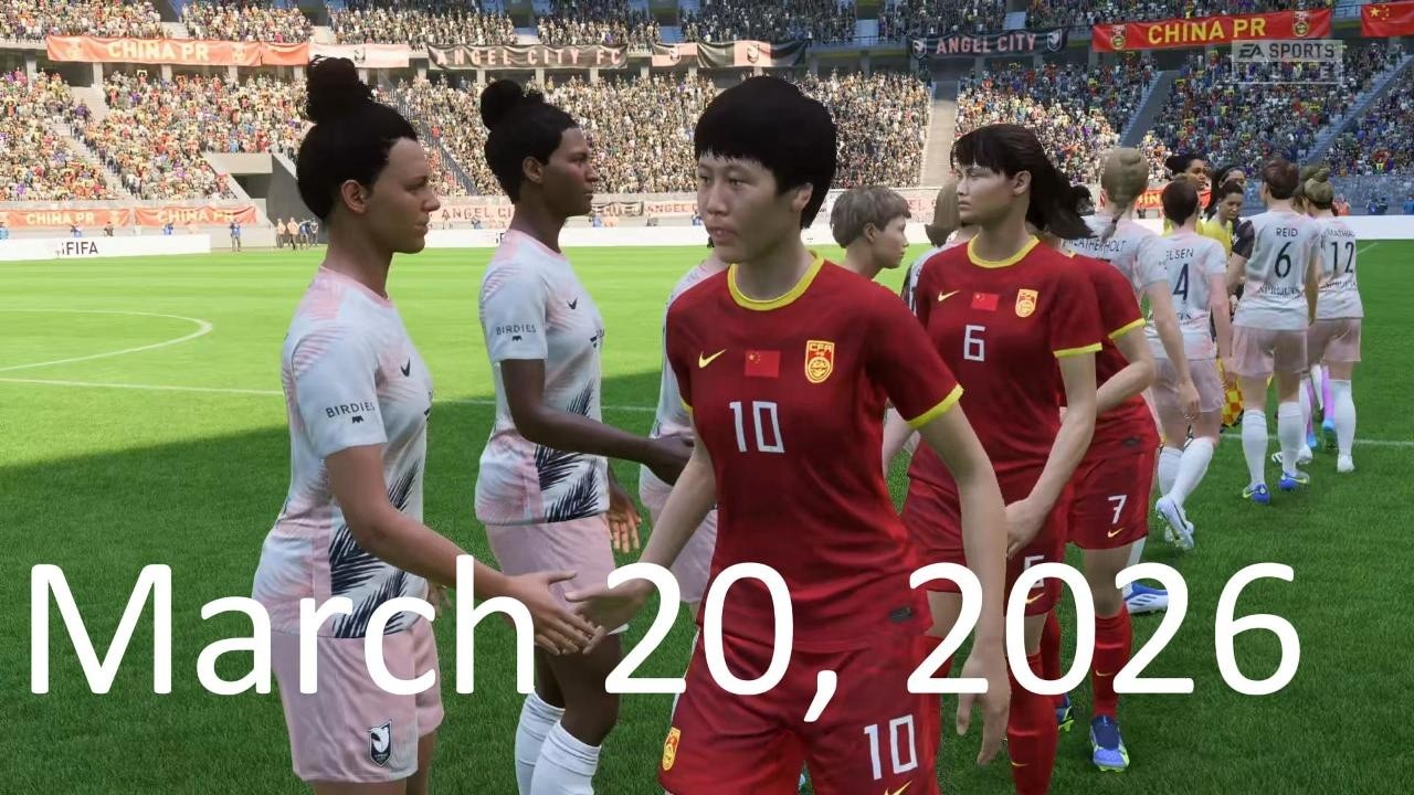 China vs Angel City | FIFA 23 Women's Friendly ⚽