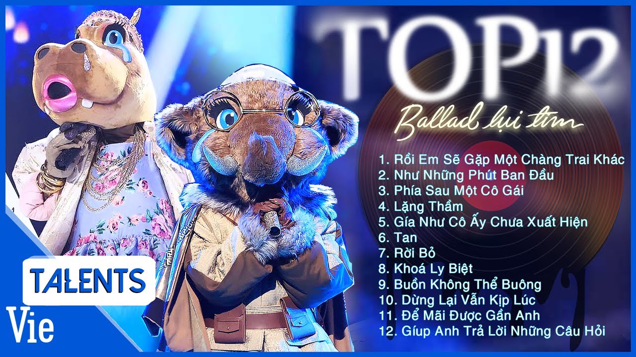 TOP 15 Top 15 Chill Ballads Lụi Tim | The Masked Singer 🎶