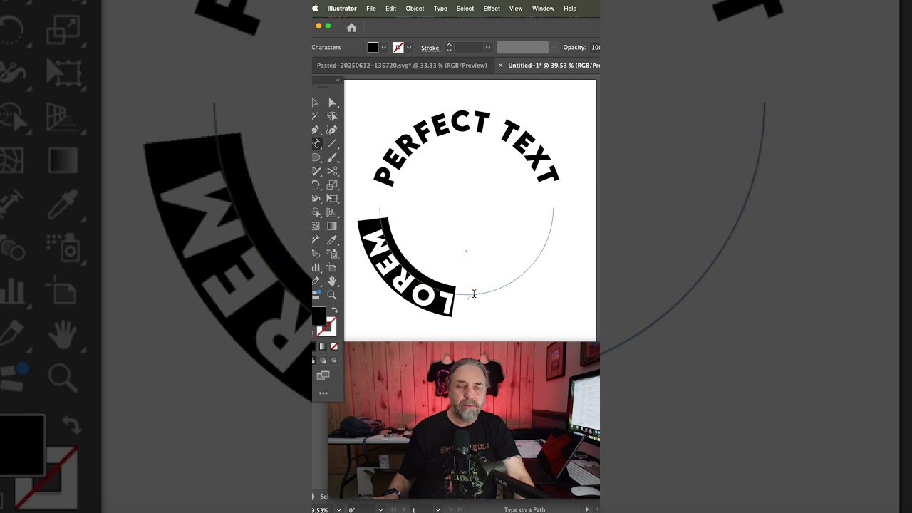 Create Perfect Text on a Circle in Adobe Illustrator ✨