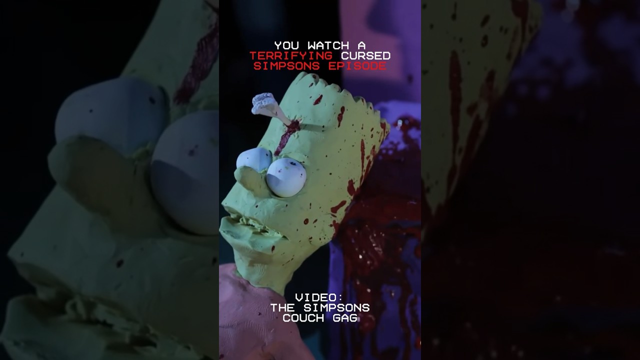 The Cursed Simpsons Couch Gag Reacted To by Lee Hardcastle 😱